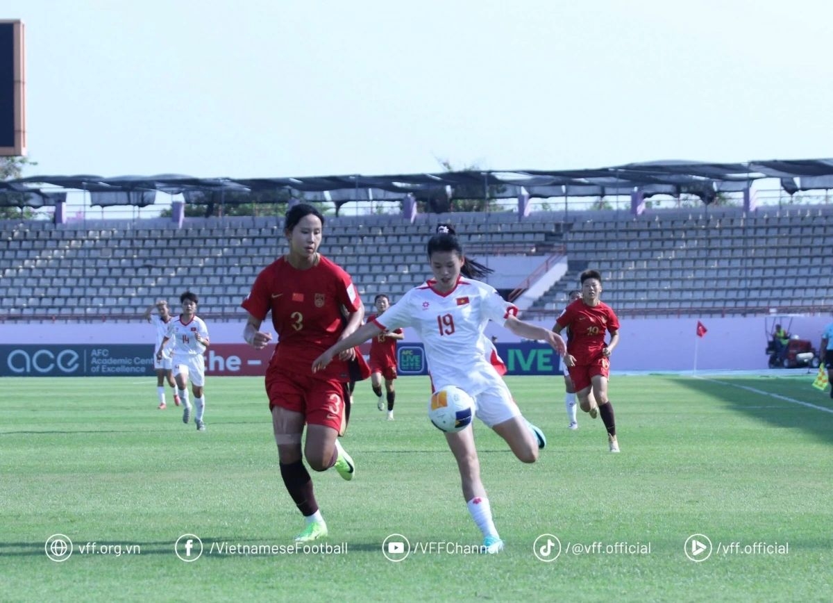 vietnam lose 0-3 to china in afc u20 women s asian cup opener picture 1