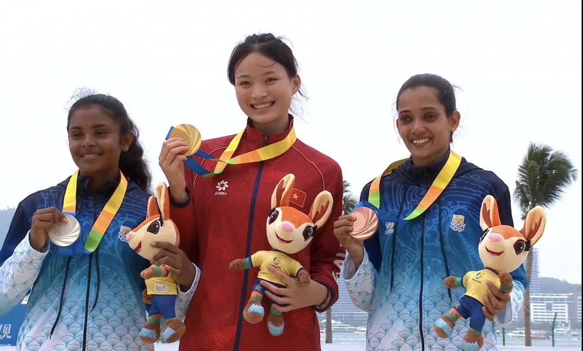 first gold medal for vietnam at asian beach games 2026 picture 1