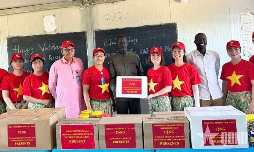 vietnam s engineering unit rotation 4 marks new milestone in abyei picture 1