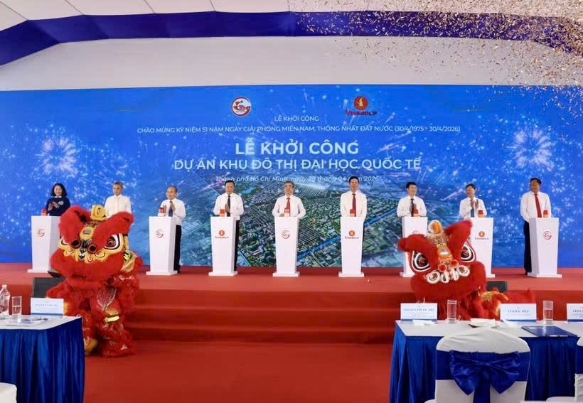 vingroup breaks ground on 880-ha international university urban area in hcm city picture 1