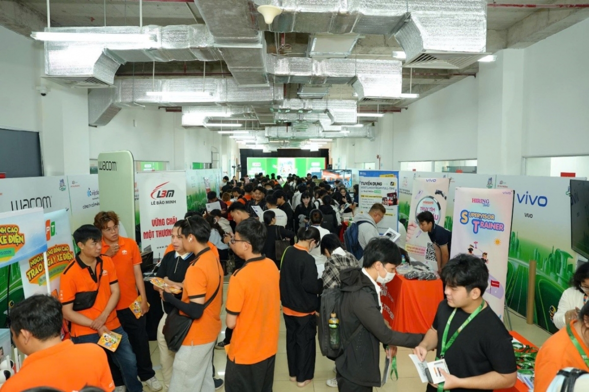 job fair 2026 be phong lap nghiep cho sinh vien, thanh nien hinh anh 1