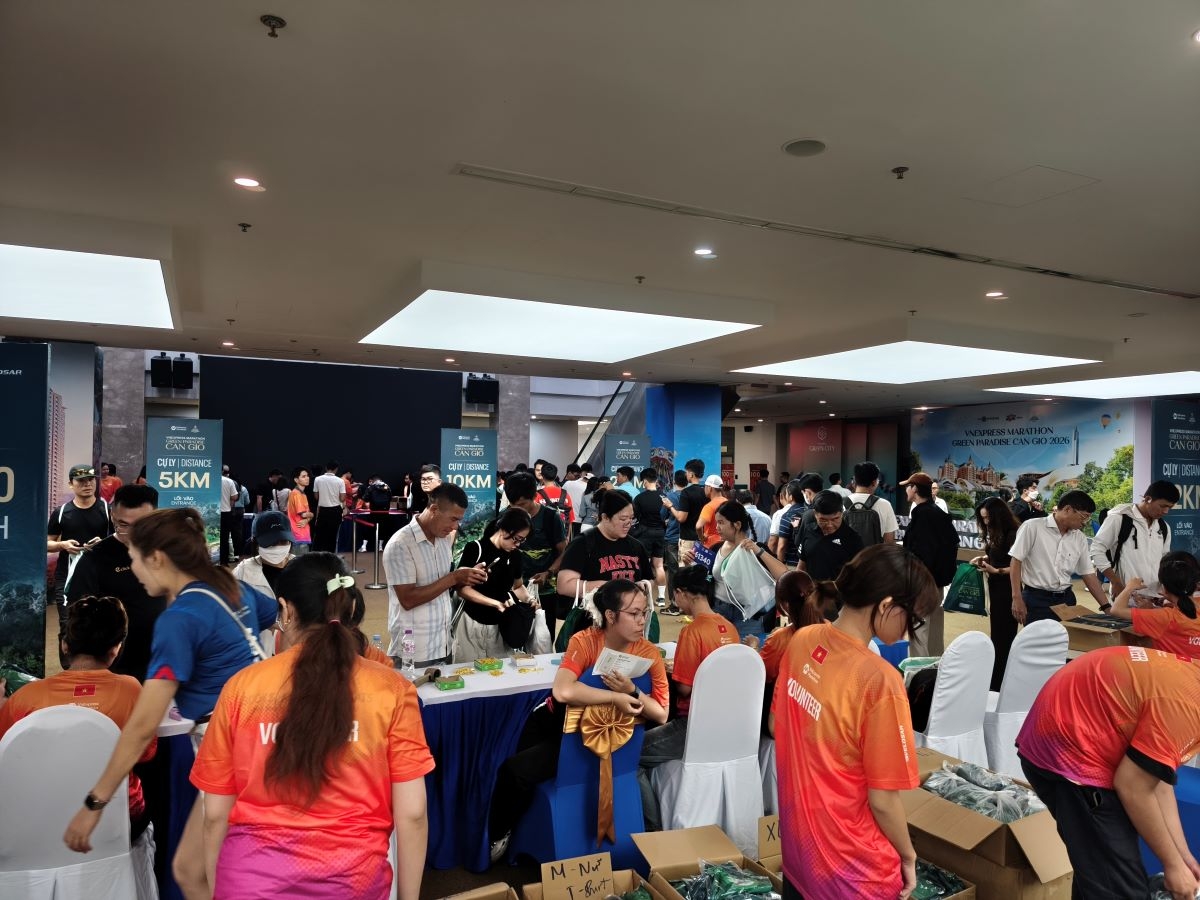 san sang cho dai tiec the thao quy tu 5.000 runner tai vinhomes green paradise hinh anh 1