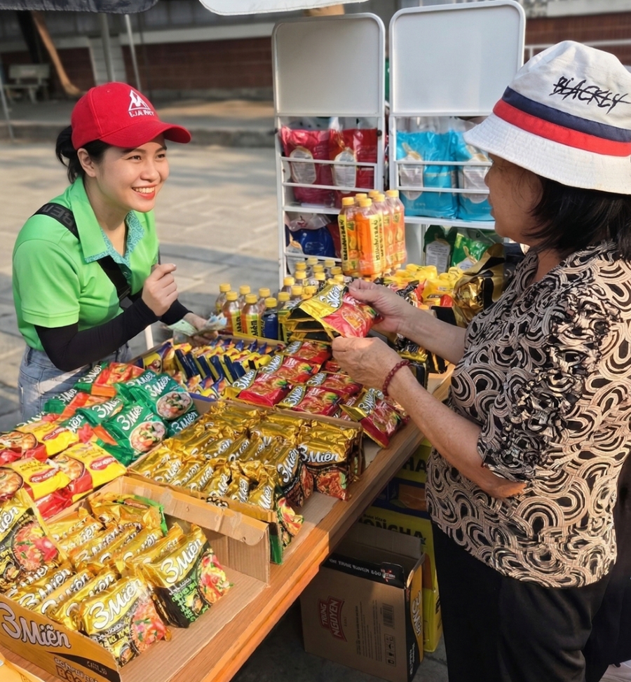 nguoi lao dong lua chon mi 3 mien gold tai chuong trinh tieu dung xanh hinh anh 1