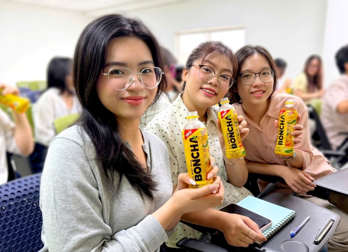 gioi tre giai ma suc hut cua tra mat ong boncha chanh nhat yuzu hinh anh 4