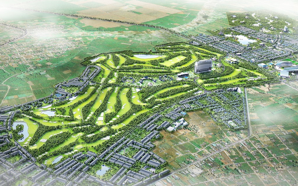 kien tao bieu tuong do thi nghi duong giai tri va san golf moi tai gia lai hinh anh 1