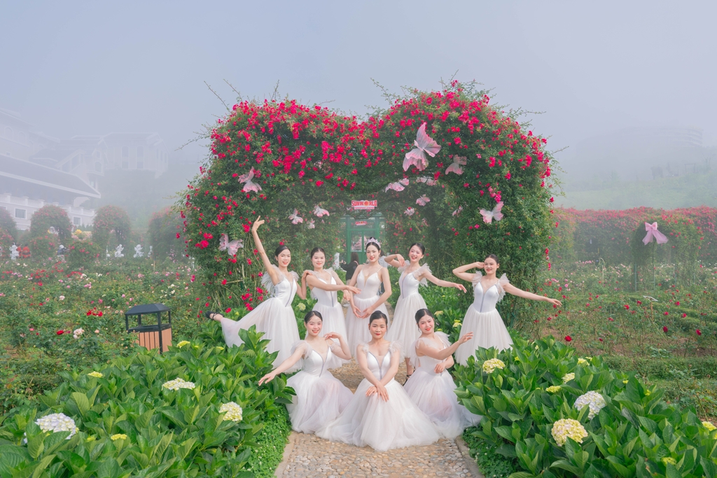 sun world fansipan legend khai mac le hoi hoa hong 2026 - ban giao huong hoa hong hinh anh 3