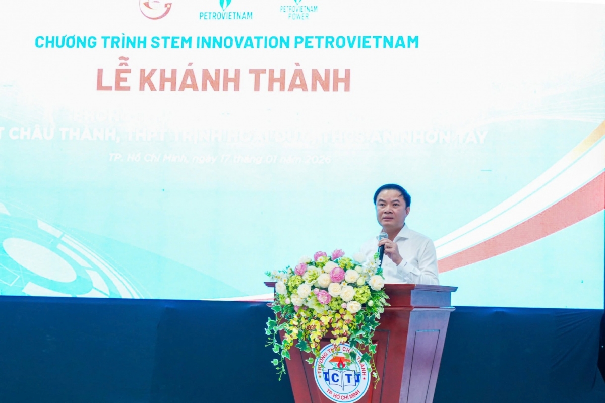 stem innovation petrovietnam gop phan hien thuc hoa doi moi giao duc tai tp.hcm hinh anh 3