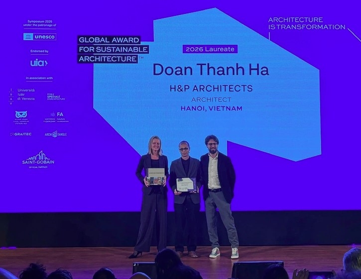 vietnamese architect honored with global award for sustainable architecture 2026 picture 1