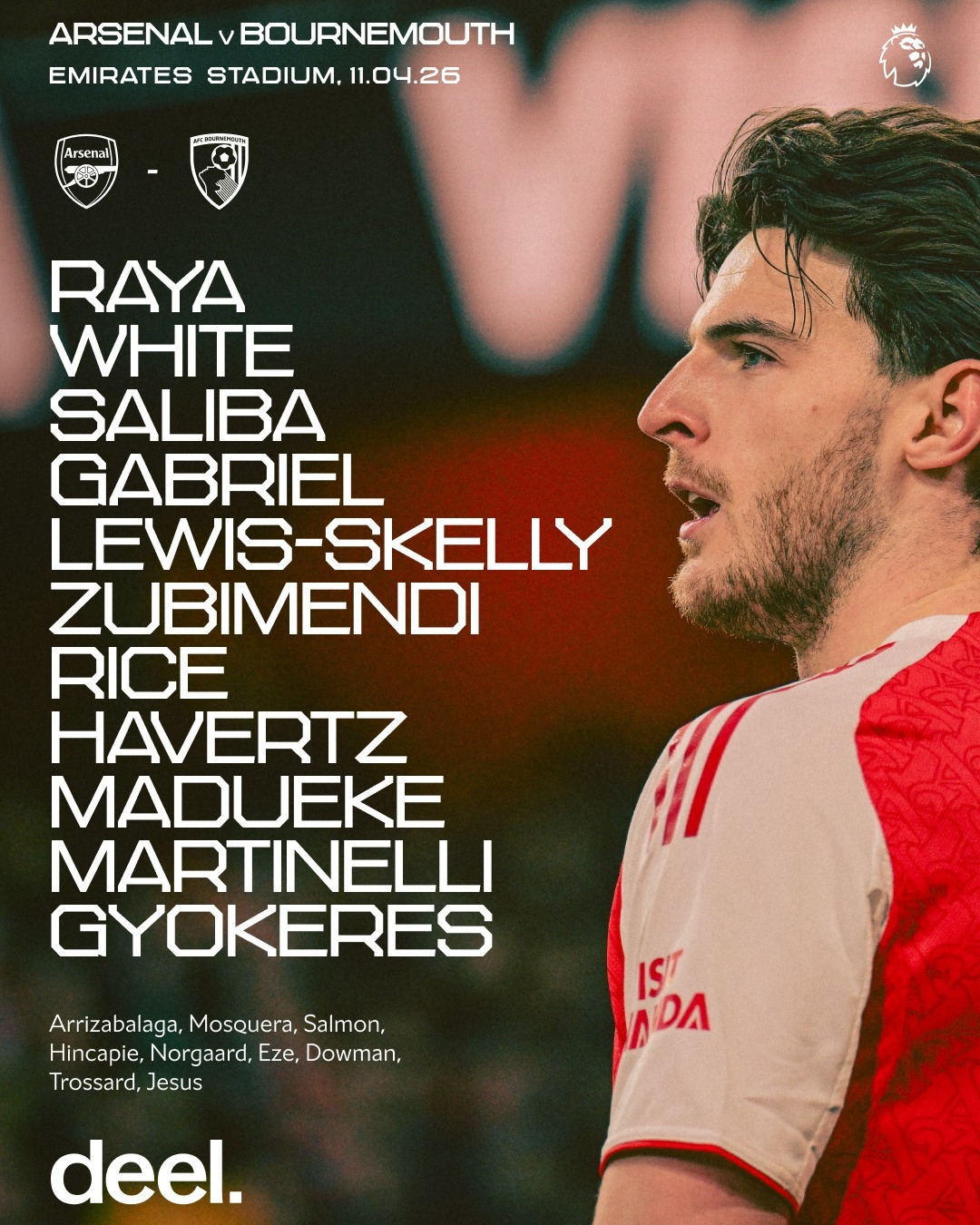 truc tiep arsenal vs bournemouth vong 32 ngoai hang anh 2025 2026 hinh anh 1