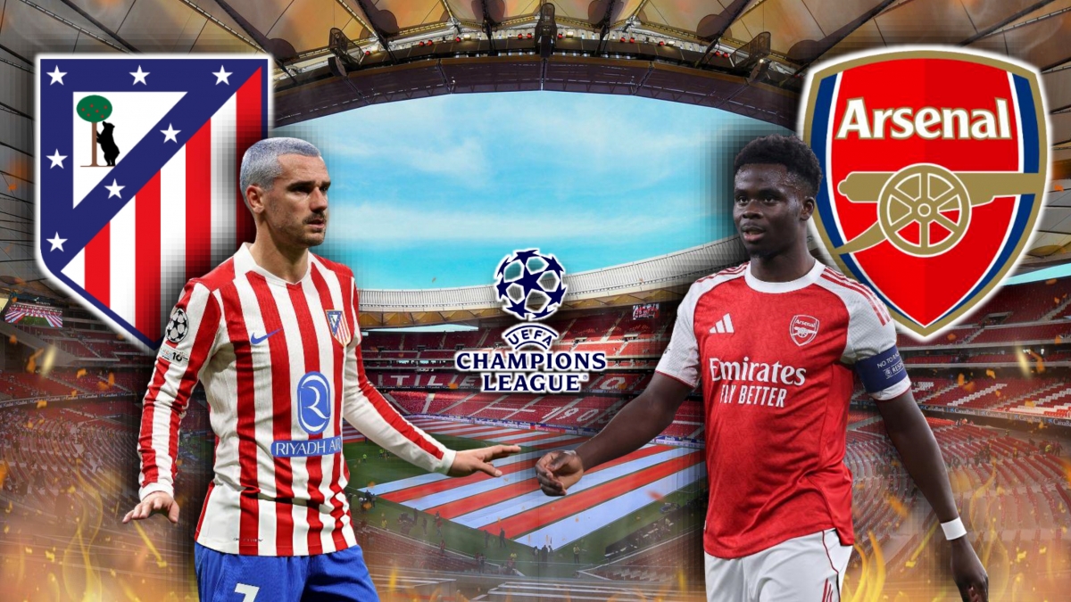 Dự đoán kết quả và đội hình ra sân trận Atletico vs Arsenal bán kết Cúp C1 châu Âu