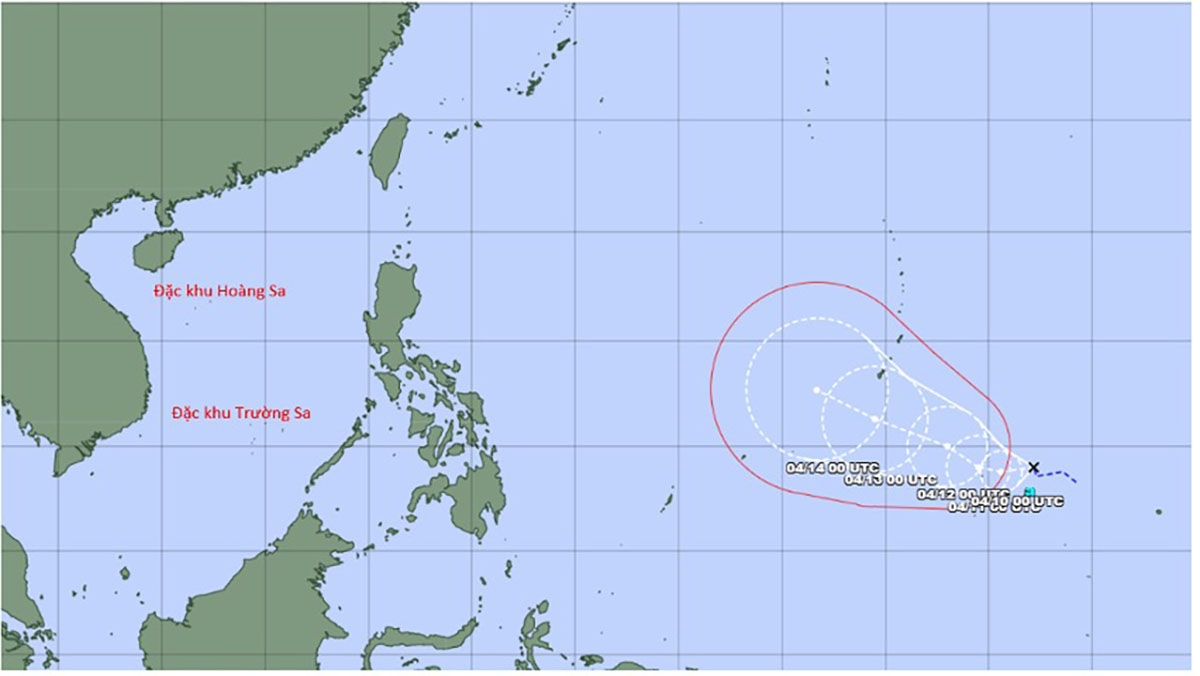 Ap thap nhiet doi tren tay bac thai binh duong co kha nang manh len thanh bao hinh anh 2