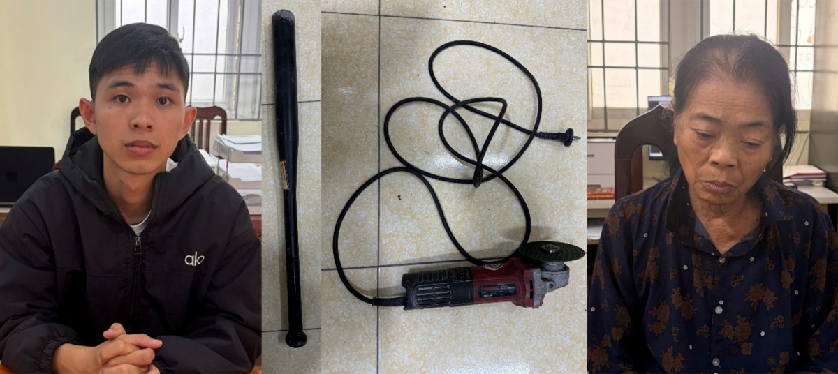 bat giu 2 doi tuong pha ket sat, trom gan 200 trieu dong o Dan phuong, ha noi hinh anh 1