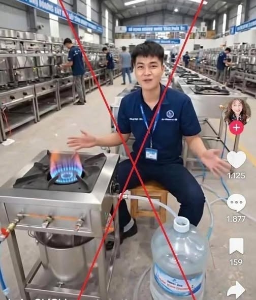  bep gas chay bang nuoc chieu lua moi, nhieu nguoi mac bay hinh anh 4