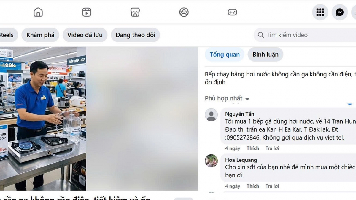  bep gas chay bang nuoc chieu lua moi, nhieu nguoi mac bay hinh anh 3