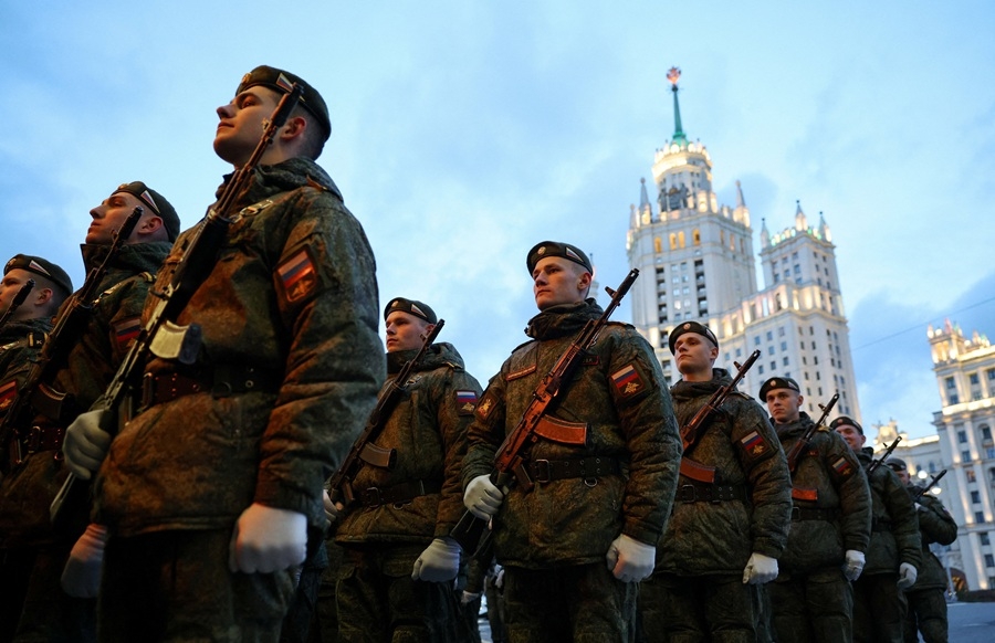 nga to chuc buoi dien tap dau tien cho le duyet binh ngay chien thang hinh anh 1