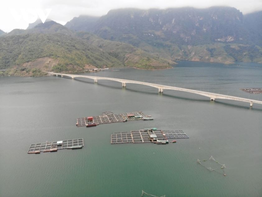 thoat ngheo, vuon len kha gia tu dau tu nuoi ca long tren long ho thuy dien hinh anh 1