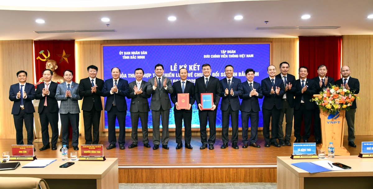 vnpt va bac ninh tang toc chuyen doi so, huong toi do thi thong minh hinh anh 2