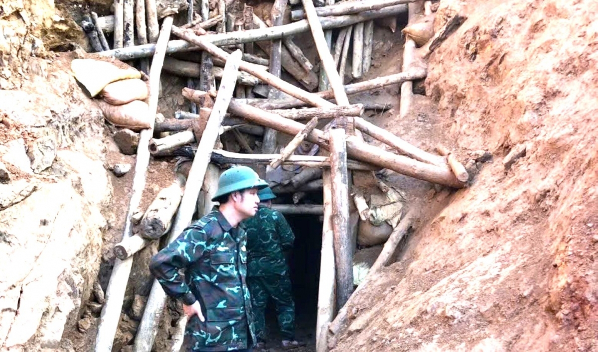 truy quet cac diem khai thac vang trai phep tai hue hinh anh 2