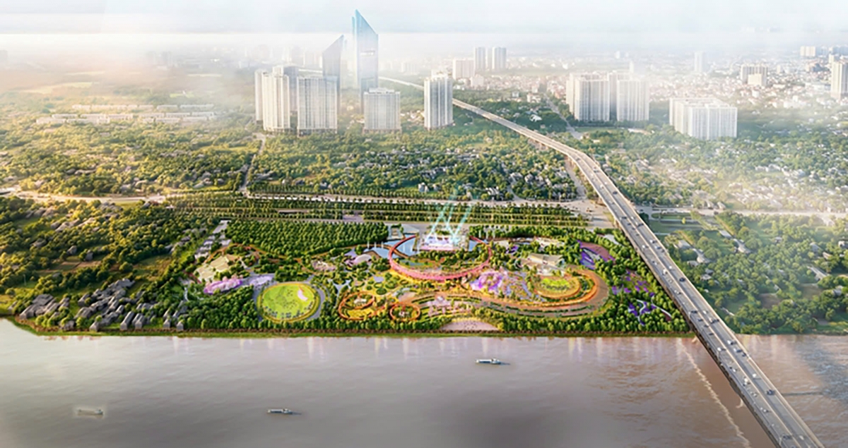 hien trang khu dat 20ha xay cong vien dau tien tai truc Dai lo canh quan song hong hinh anh 8