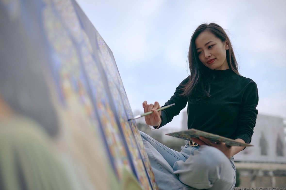 nu hoa si van guillemin ke chuyen coi nguon qua nhung mien cam xuc hinh anh 8