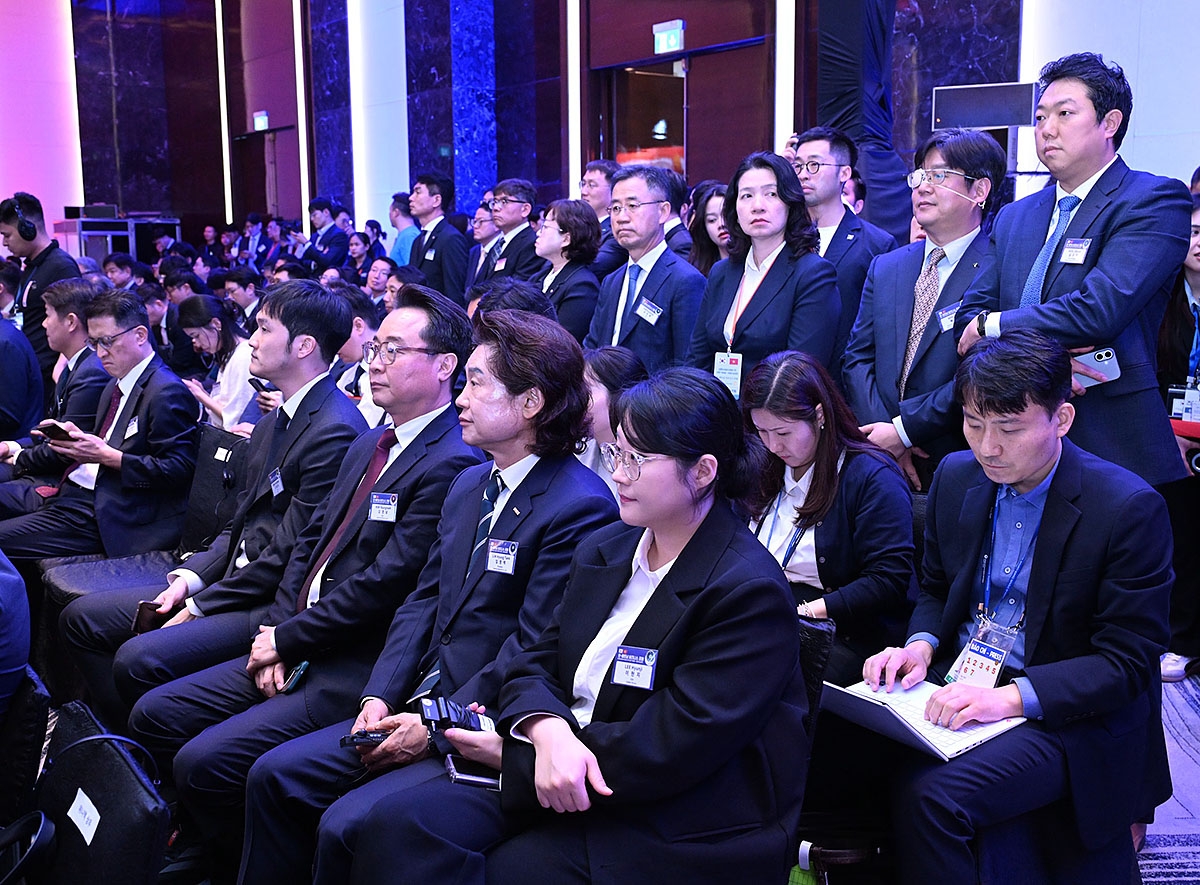 thu tuong le minh hung va tong thong han quoc du dien dan kinh te viet-han hinh anh 5