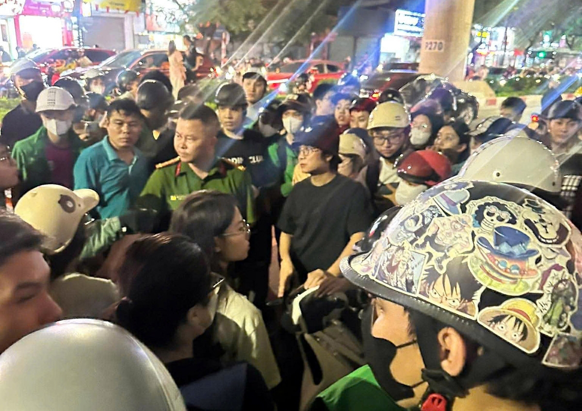 Dieu tra vu nu tai xe xe om cong nghe bi hanh hung o cau giay, ha noi hinh anh 1