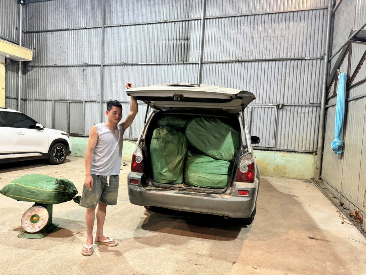 thu giu tren 600kg nguyen lieu thuoc la, tieu huy gan 500 cay thuoc phien hinh anh 2