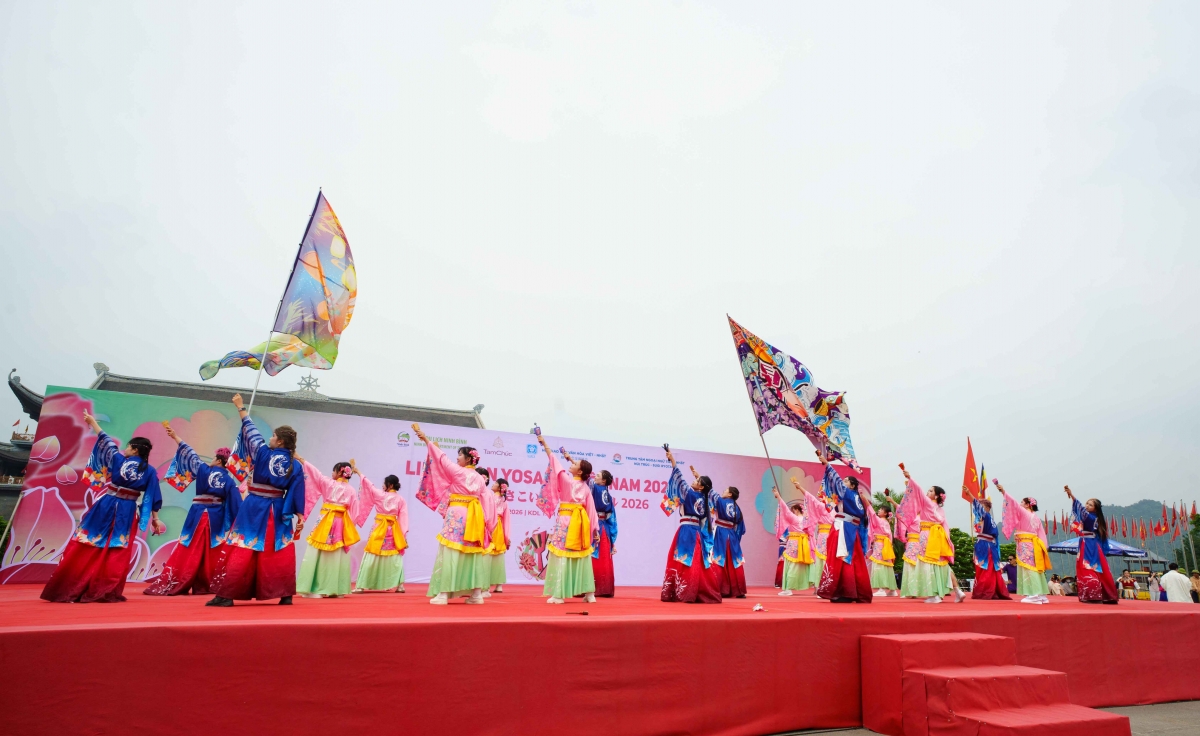 yosakoi viet nam 2026 khi nhip trong nhat ban hoa nhip khong gian di san viet hinh anh 4