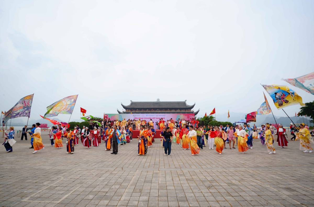 yosakoi viet nam 2026 khi nhip trong nhat ban hoa nhip khong gian di san viet hinh anh 1