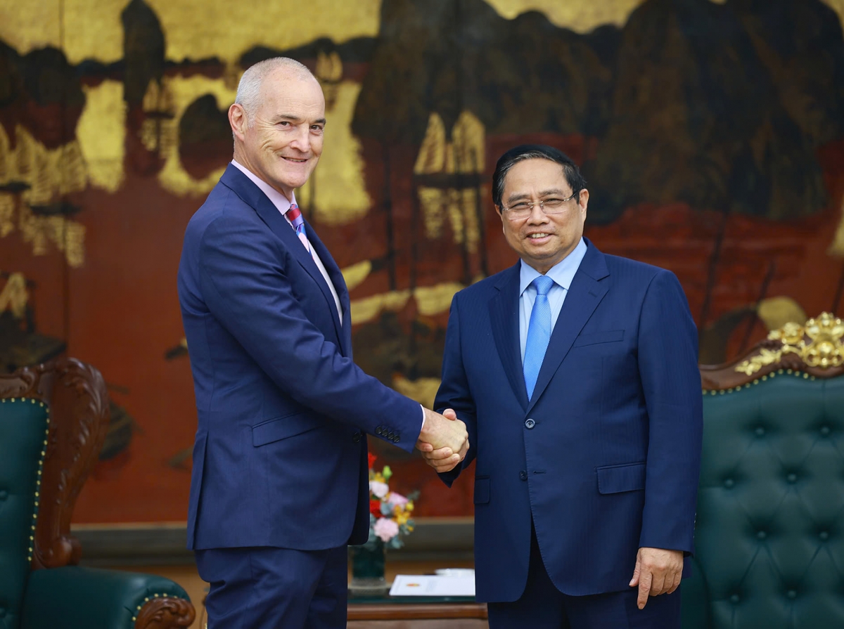 thu tuong pham minh chinh tiep giam doc Dai hoc rmit hinh anh 1