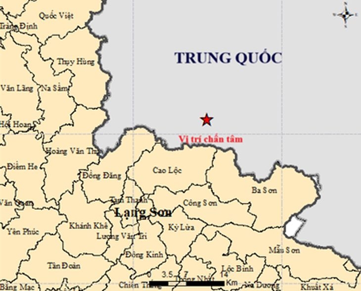 3.1-magnitude earthquake near vietnam-china border felt in lang son picture 1