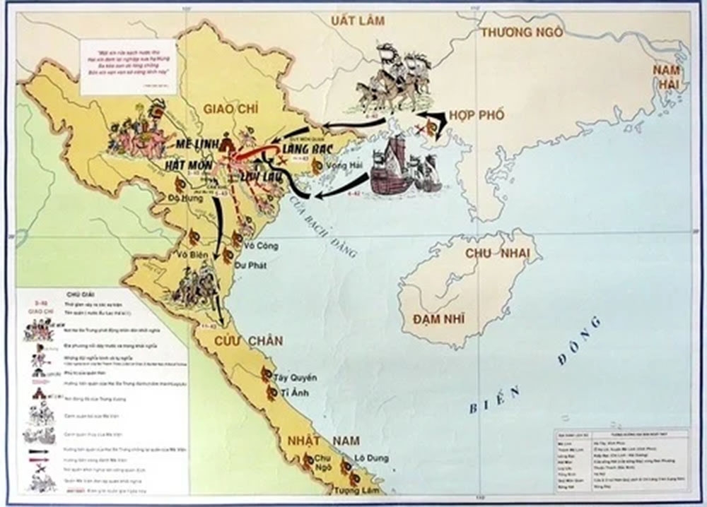 can cu khang chien cua hai ba trung o dau hinh anh 1