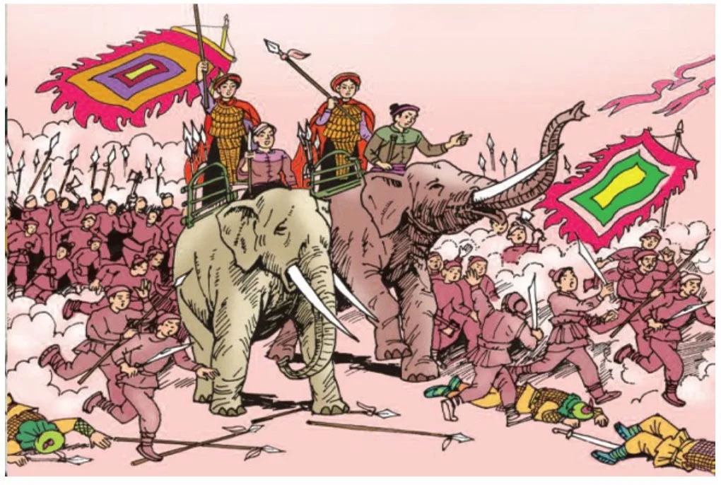 can cu khang chien cua hai ba trung o dau hinh anh 2