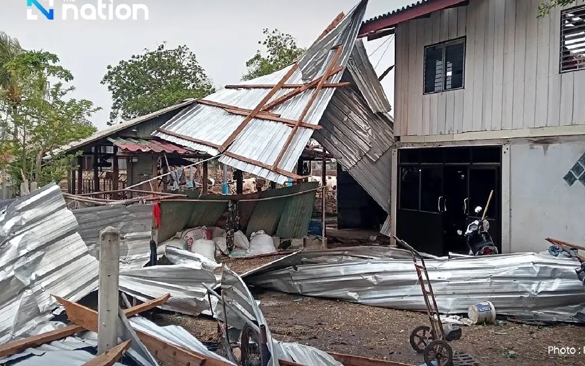 giong loc anh huong 55 tinh thai lan, nhieu vung chiu thiet hai hinh anh 1