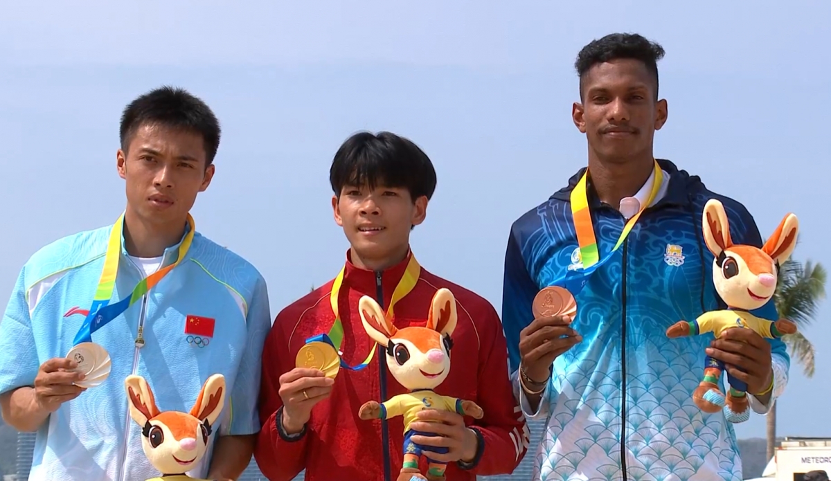 Điền kinh Việt Nam giành HCV thứ hai tại Đại hội thể thao bãi biển châu Á 2026