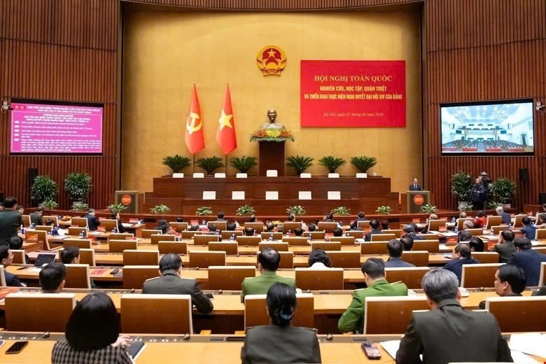 hoi nghi quan triet, trien khai nghi quyet hoi nghi trung uong lan thu 2, khoa xiv hinh anh 1