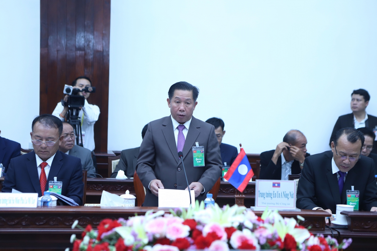 viet nam - lao tang cuong hop tac an ninh hinh anh 1