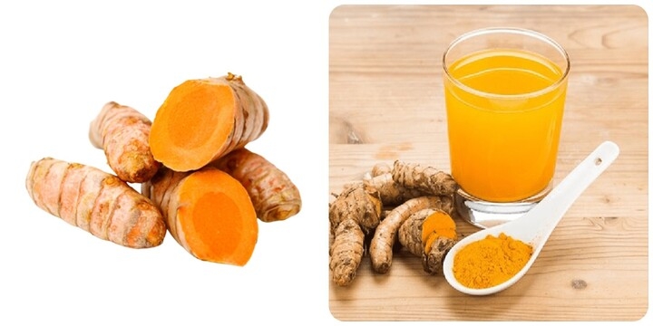 nuoc nghe tuoi co nhieu loi ich suc khoe, uong vao luc nao tot nhat hinh anh 1