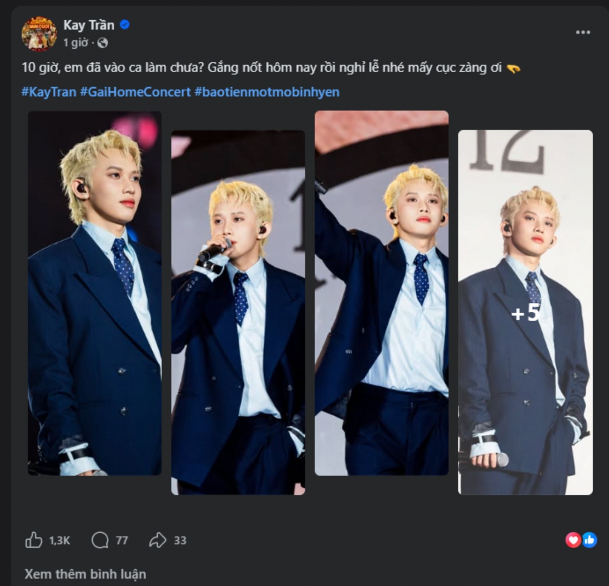 kay tran dong vien fan co gang lam not de nghi le gay phan khich mang xa hoi hinh anh 2