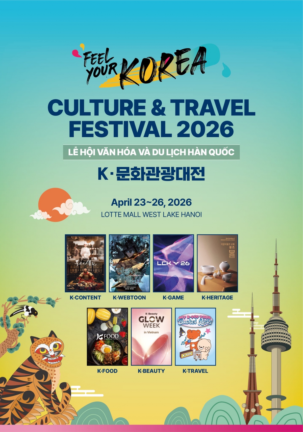 k-pop, cuisine featured at korea culture tourism festival in hanoi picture 1