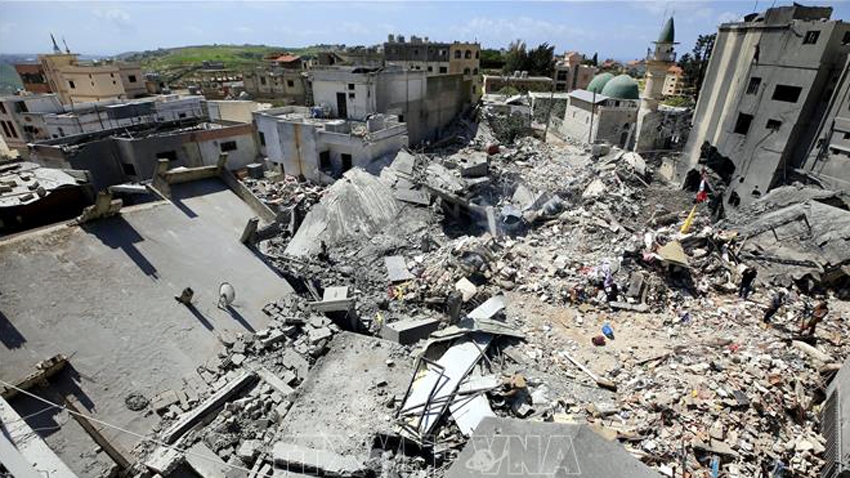 israel va hezbollah dung do tai mot ngoi lang chien luoc o mien nam lebanon hinh anh 1