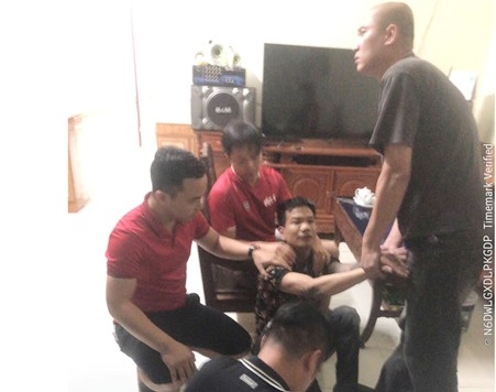 Doi tuong gay an dac biet nguy hiem o quang ninh da bi bat sau hon 16 gio bo tron hinh anh 1