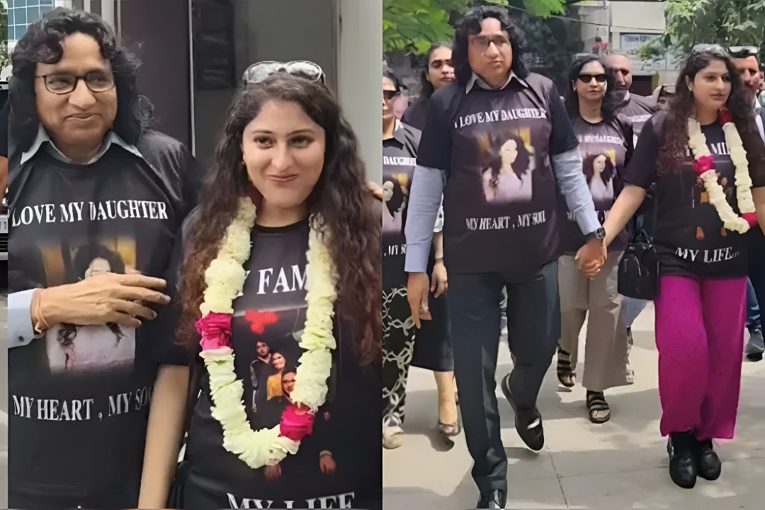 bo an mung con gai ly hon, danh trong nhay mua tung bung hinh anh 1