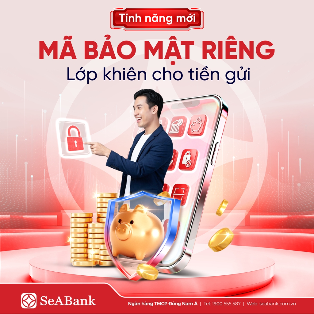 seabank dan dau xu huong bao ve tien gui bang ma so bao mat hinh anh 1