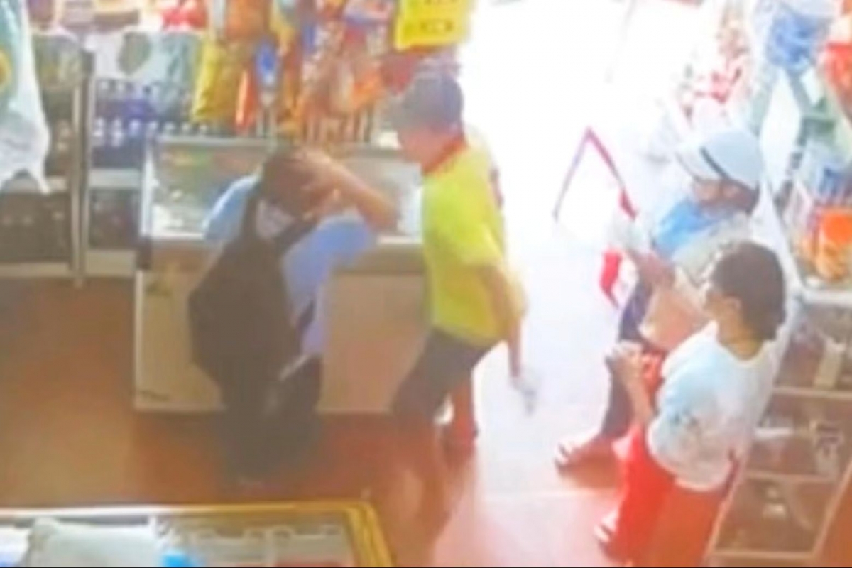 xac minh vu nam sinh lop 7 tai hue bi hanh hung tai quay tap hoa hinh anh 1