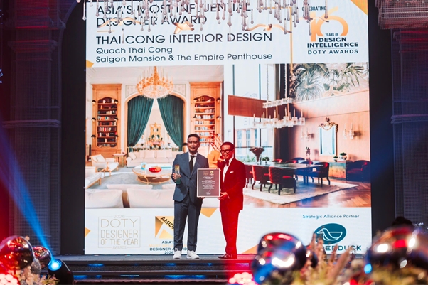 NTK Thái Công được trao danh hiệu Asia’s Most Influential Designer 2026