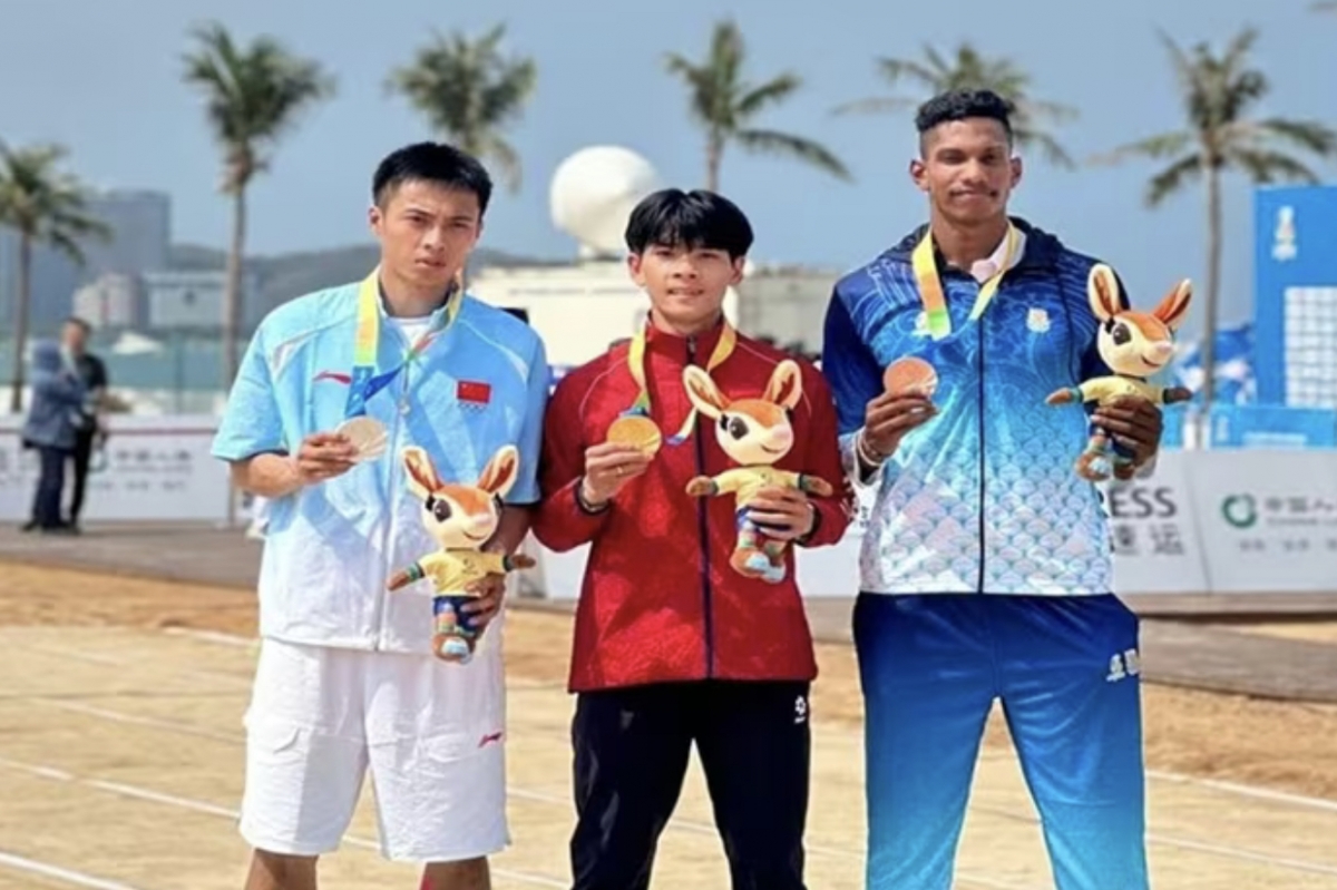 athletics brings second gold for vietnam at asian beach games 2026 picture 1