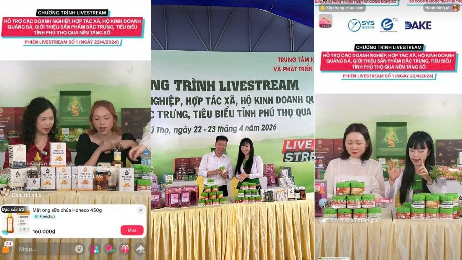 hoi cho hung vuong 2026 livestream mo loi cho dac san Dat to hinh anh 2