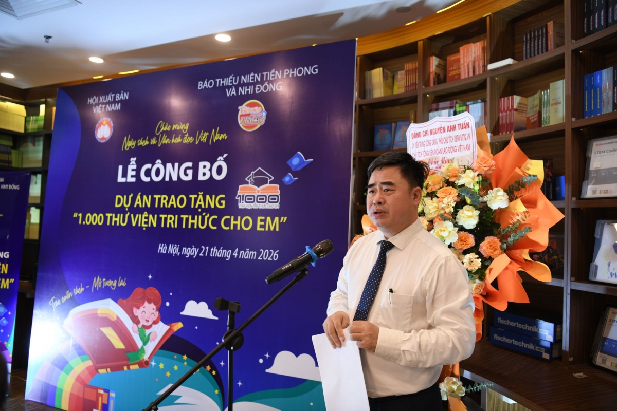 khoi dong du an 1.000 thu vien tri thuc cho hoc sinh hinh anh 2