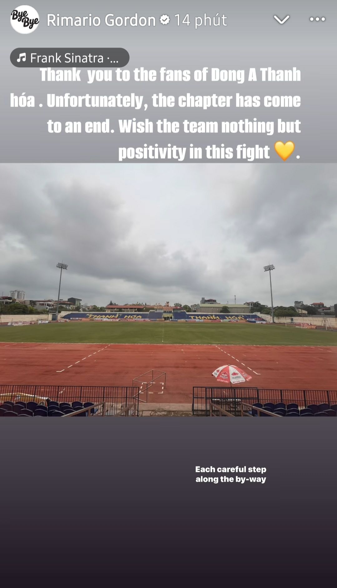 tien dao rimario gordon bat ngo chia tay clb thanh hoa hinh anh 1